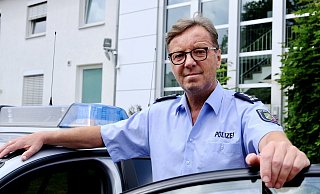 Wachleiter Frank Meyer fände es wünschenswert, dass die Polizeiwache wieder rund um die Uhr mit einem Wachhabenden besetzt ist. - Heike von Schulz Wachleiter Frank Meyer fände es wünschenswert, dass die Polizeiwache wieder rund um die Uhr mit einem Wachhabenden besetzt ist. - Heike von Schulz