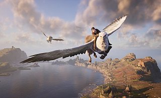 In "Hogwarts Legacy" sind wir nicht nur in Hogwarts unterwegs, sondern können auch per Hippogreif oder Besen die ganze Welt erkunden. Und natürlich zu Fuß. Aber das kann ja jeder Muggel. - Portkey Games In "Hogwarts Legacy" sind wir nicht nur in Hogwarts unterwegs, sondern können auch per Hippogreif oder Besen die ganze Welt erkunden. Und natürlich zu Fuß. Aber das kann ja jeder Muggel. - Portkey Games