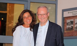 Bürgermeister und Gattin: Hubertus und Marion Grimm. - Torsten Wegener Bürgermeister und Gattin: Hubertus und Marion Grimm. - Torsten Wegener