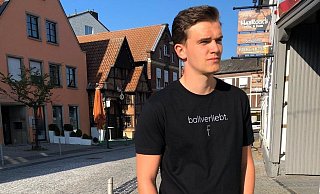 Markus Baum mimt nur zu gern selbst das Model für sein Label. - Privat Markus Baum mimt nur zu gern selbst das Model für sein Label. - Privat