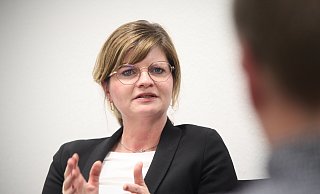 Sarah Philipp fordert neue Impulse im Wohnungsbau in NRW. - Felix Eisele Sarah Philipp fordert neue Impulse im Wohnungsbau in NRW. - Felix Eisele