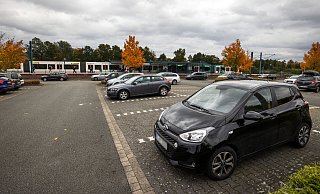 Der größte Park-and-Ride-Platz in Bielefeld: In Milse stehen 260 Plätze zur Verfügung. - Oliver Krato Der größte Park-and-Ride-Platz in Bielefeld: In Milse stehen 260 Plätze zur Verfügung. - Oliver Krato
