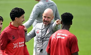 Muss bei Bayer Leverkusen den Umbruch gestalten: Neu-Trainer Erik ten Hag. - Federico Gambarini/dpa Muss bei Bayer Leverkusen den Umbruch gestalten: Neu-Trainer Erik ten Hag. - Federico Gambarini/dpa