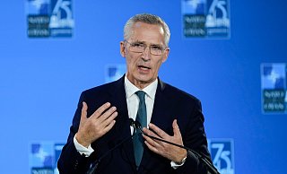 Nato-Generalsekretär Stoltenberg betont die Stärke des Militärbündnisses (Archivbild). - Matt Rourke/AP Nato-Generalsekretär Stoltenberg betont die Stärke des Militärbündnisses (Archivbild). - Matt Rourke/AP