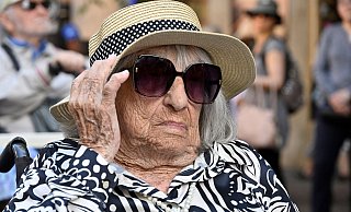 Die fünffache ungarische Olympiasiegerin im Turnen, Agnes Klein, starb im Alter von 103 Jahren. - Peter Lakatos/MTI/AP/dpa Die fünffache ungarische Olympiasiegerin im Turnen, Agnes Klein, starb im Alter von 103 Jahren. - Peter Lakatos/MTI/AP/dpa