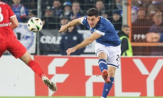 Stefano Russo nahm im Spiel von Arminia Bielefeld gegen den SC Freiburg eine entscheidende Rolle ein – mit und gegen den Ball. - Oliver Krato Stefano Russo nahm im Spiel von Arminia Bielefeld gegen den SC Freiburg eine entscheidende Rolle ein – mit und gegen den Ball. - Oliver Krato