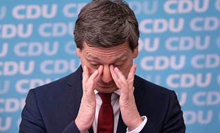Der Spitzenkandidat der CDU, Christian Baldauf. - picture alliance/dpa Der Spitzenkandidat der CDU, Christian Baldauf. - picture alliance/dpa