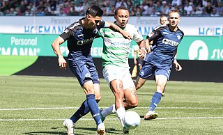 SCP-Kapitän Raphael Obermair (l.), der hier im Hinspiel gegen den Fürther Roberto Massimo zum Abschluss kommt, dürfte am Sonntag einsatzbereit sein. Ob es für die Startelf reicht, ist jedoch fraglich. - Imago Images SCP-Kapitän Raphael Obermair (l.), der hier im Hinspiel gegen den Fürther Roberto Massimo zum Abschluss kommt, dürfte am Sonntag einsatzbereit sein. Ob es für die Startelf reicht, ist jedoch fraglich. - Imago Images