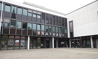 Das Rathaus in Bünde. - Niklas Krämer Das Rathaus in Bünde. - Niklas Krämer