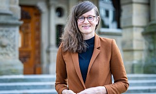 Christina Kampmann war bereits Landesministerin. Jetzt will sie Oberbürgermeisterin werden. - Sarah Jonek / Jonek Fotografie Christina Kampmann war bereits Landesministerin. Jetzt will sie Oberbürgermeisterin werden. - Sarah Jonek / Jonek Fotografie