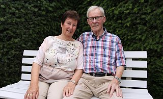Christa und Dieter Koch feiern am 9. Juli Diamantene Hochzeit. Kennengelernt haben sie sich 1960 auf einer Tanzveranstaltung im Hotel Herforder Hof. - Björn Kenter Christa und Dieter Koch feiern am 9. Juli Diamantene Hochzeit. Kennengelernt haben sie sich 1960 auf einer Tanzveranstaltung im Hotel Herforder Hof. - Björn Kenter