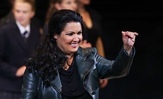 Anna Netrebko kämpft gegen Russophobie. - Foto: Franz Neumayr/APA/dpa Anna Netrebko kämpft gegen Russophobie. - Foto: Franz Neumayr/APA/dpa