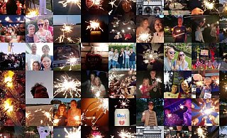 Das aus 140 Einsendungen zusammengeschnittene Video „Feuerwerk der Wunderkerzen" wurde zum Abschluss am Sonntagabend im Stream gezeigt. - André Weihrauch (AFV Medien) Das aus 140 Einsendungen zusammengeschnittene Video „Feuerwerk der Wunderkerzen" wurde zum Abschluss am Sonntagabend im Stream gezeigt. - André Weihrauch (AFV Medien)