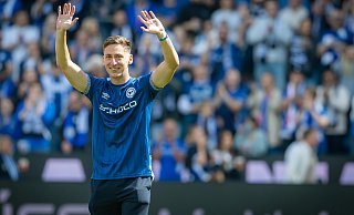 Marius Wörl ist zurück bei Arminia Bielefeld. - Sarah Jonek Marius Wörl ist zurück bei Arminia Bielefeld. - Sarah Jonek