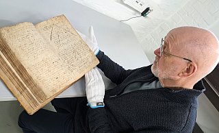 Das Archiv bewahrt viele Schätze auf, wie das Lieblingsbuch von Norbert Bräkling: das Annotationsbuch der Stadt von 1656 bis 1661. - Madita Schellenberg Das Archiv bewahrt viele Schätze auf, wie das Lieblingsbuch von Norbert Bräkling: das Annotationsbuch der Stadt von 1656 bis 1661. - Madita Schellenberg
