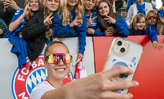 Nächster Titel für Giulia Gwinn und den FC Bayern? - Peter Kneffel/dpa Nächster Titel für Giulia Gwinn und den FC Bayern? - Peter Kneffel/dpa