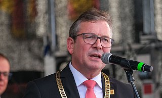 Bürgermeister Michael Dreier hat sich in einer Videobotschaft an die Paderborner gewandt. - Andreas Zobe (Archiv) Bürgermeister Michael Dreier hat sich in einer Videobotschaft an die Paderborner gewandt. - Andreas Zobe (Archiv)
