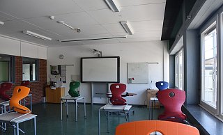 Ein Klassenzimmer an der Sekundarschule als Vorbereitung der Wiederöffnung nach der Corona-Zwangspause. Foto: Stadt Höxter - Stadt Höxter Ein Klassenzimmer an der Sekundarschule als Vorbereitung der Wiederöffnung nach der Corona-Zwangspause. Foto: Stadt Höxter - Stadt Höxter