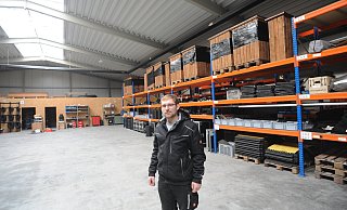 Die Rahdener Firma Conzept 4 Events um Fritz Büntemeyer nutzt nun Räume im Gewerbegebiet Rahden-Süd. - Joern Spreen-Ledebur Die Rahdener Firma Conzept 4 Events um Fritz Büntemeyer nutzt nun Räume im Gewerbegebiet Rahden-Süd. - Joern Spreen-Ledebur