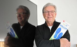Der Steinhagener Erfinder Achim Helbig präsentiert sein besonderes Produkt bald im Fernsehen. - Frank Jasper Der Steinhagener Erfinder Achim Helbig präsentiert sein besonderes Produkt bald im Fernsehen. - Frank Jasper