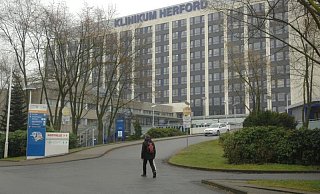 Bereits seit Ende letzter Woche ist die Pneumologie-Station (Lungenheilkunde) am Klinikum Herford geschlossen. - Natalie Gottwald Bereits seit Ende letzter Woche ist die Pneumologie-Station (Lungenheilkunde) am Klinikum Herford geschlossen. - Natalie Gottwald