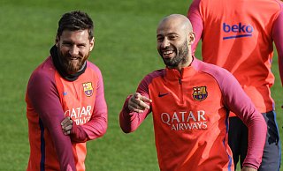 Javier Mascherano wird neuer Trainer von Lionel Messi bei Inter Miami. - picture alliance / Pedro Salado/ Media Express/VW Pics via ZUMA Wire/dpa Javier Mascherano wird neuer Trainer von Lionel Messi bei Inter Miami. - picture alliance / Pedro Salado/ Media Express/VW Pics via ZUMA Wire/dpa