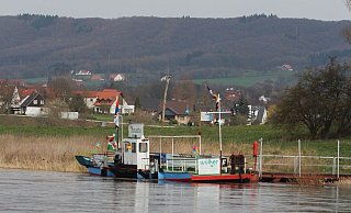 Bis 2021 war die Fähre Amanda zwischen Rehme und Costedt auf der Weser unterwegs. - Ulf Hanke Bis 2021 war die Fähre Amanda zwischen Rehme und Costedt auf der Weser unterwegs. - Ulf Hanke