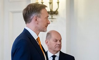 Berichte über FDP-Vorbereitungen für ein Ampel-Aus sorgen für Empörung bei der SPD. (Archivbild) - Christoph Soeder/dpa Berichte über FDP-Vorbereitungen für ein Ampel-Aus sorgen für Empörung bei der SPD. (Archivbild) - Christoph Soeder/dpa
