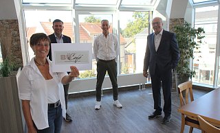 Andrea Finkemeyer, Christoph Lanvers, Lothar Finkemeyer und Volker Jährling. - Björn Kenter Andrea Finkemeyer, Christoph Lanvers, Lothar Finkemeyer und Volker Jährling. - Björn Kenter
