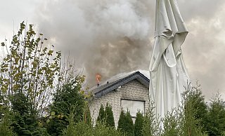 Im Dachgeschoss des betroffenen Hauses in der Paderborner Stadtheide hatte das Feuer durchgezündet. - Rajkumar Mukherjee Im Dachgeschoss des betroffenen Hauses in der Paderborner Stadtheide hatte das Feuer durchgezündet. - Rajkumar Mukherjee