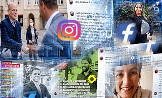 Online-Wahlkampf - auch im Netz geben die Bundestagskandidaten im Kreis Gütersloh alles, um die Wähler von sich zu überzeugen. - Montage/Andreas Frücht Online-Wahlkampf - auch im Netz geben die Bundestagskandidaten im Kreis Gütersloh alles, um die Wähler von sich zu überzeugen. - Montage/Andreas Frücht