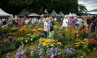 Großer Andrang herrscht bei dem Idyllischen Gartenfest vor der Kulisse des Weltkulturerbes Schloss Corvey. - Patricia Speith Großer Andrang herrscht bei dem Idyllischen Gartenfest vor der Kulisse des Weltkulturerbes Schloss Corvey. - Patricia Speith