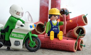 Die Polizei wird in der SiIvesternacht verstärkt Präsenz zeigen. - picture alliance / dpa Die Polizei wird in der SiIvesternacht verstärkt Präsenz zeigen. - picture alliance / dpa
