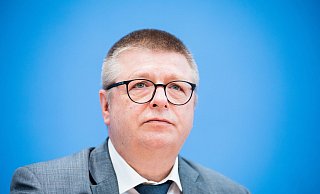 Thomas Haldenwang, Präsident des Bundesamtes für Verfassungsschutz. - Christoph Soeder/dpa Thomas Haldenwang, Präsident des Bundesamtes für Verfassungsschutz. - Christoph Soeder/dpa