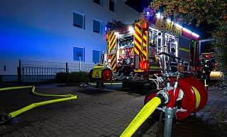 Feuerwehreinsatz in der Bremer Straße. - MATHIESEN-TV Feuerwehreinsatz in der Bremer Straße. - MATHIESEN-TV