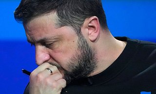 «Ich bin überzeugt davon, dass die USA uns nicht verraten werden», sagt Wolodymyr Selenskyj. - Efrem Lukatsky/AP/dpa «Ich bin überzeugt davon, dass die USA uns nicht verraten werden», sagt Wolodymyr Selenskyj. - Efrem Lukatsky/AP/dpa