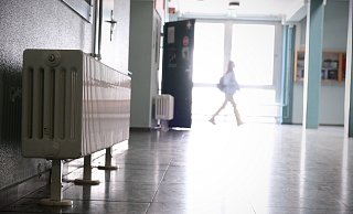 Der E-Trakt der Gesamtschule ist dringend sanierungsbedürftig. - Felix Eisele Der E-Trakt der Gesamtschule ist dringend sanierungsbedürftig. - Felix Eisele