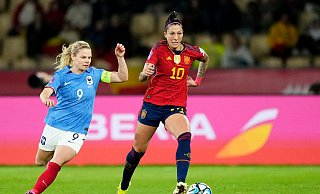 Nicht bei der EM dabei: Spaniens Rekordtorschützin Jennifer Hermoso. - Jose Breton/AP/dpa Nicht bei der EM dabei: Spaniens Rekordtorschützin Jennifer Hermoso. - Jose Breton/AP/dpa