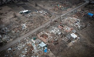 In mehreren Regionen der Ukraine wurde am frühen Sonntagabend Luftalarm ausgelöst. - Efrem Lukatsky/AP/dpa In mehreren Regionen der Ukraine wurde am frühen Sonntagabend Luftalarm ausgelöst. - Efrem Lukatsky/AP/dpa