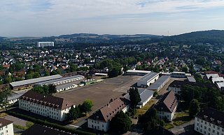 Die ehemalige Hammersmith-Kaserne und der Exerzierplatz. - SEH Die ehemalige Hammersmith-Kaserne und der Exerzierplatz. - SEH