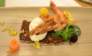 Die Küchenchefs der teilnehmenden Gourmet-Tour-Restaurants hatten für ihre Gäste wieder essbare Kunst auf den Tellern angerichtet. - Silke Riethmüller Die Küchenchefs der teilnehmenden Gourmet-Tour-Restaurants hatten für ihre Gäste wieder essbare Kunst auf den Tellern angerichtet. - Silke Riethmüller