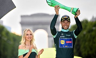 Topfavorit: Jonathan Milan gewann bei der Tour de France das grüne Trikot, bei der Lidl Deutschland-Tour soll es für den Italiner das blaue Trikot des Gesamtsiegers werden. - Bernard Papon/dpa Topfavorit: Jonathan Milan gewann bei der Tour de France das grüne Trikot, bei der Lidl Deutschland-Tour soll es für den Italiner das blaue Trikot des Gesamtsiegers werden. - Bernard Papon/dpa