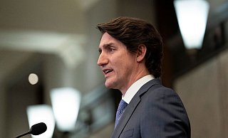 Der kanadische Premierminister Justin Trudeau spricht nach einer Kabinettsklausur. - Foto: Adrian Wyld/The Canadian Press via AP/dpa Der kanadische Premierminister Justin Trudeau spricht nach einer Kabinettsklausur. - Foto: Adrian Wyld/The Canadian Press via AP/dpa