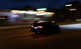 Die Ringstraße in Minden gehörte zu den Kontrollpunkten der Polizeiaktion. - MT Die Ringstraße in Minden gehörte zu den Kontrollpunkten der Polizeiaktion. - MT