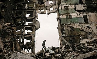 Laut UNHCR sind rund 14 Millionen Menschen seit Kriegsbeginn aus ihren Häusern in der Ukraine vertrieben worden. - Vadim Ghirda/AP/dpa Laut UNHCR sind rund 14 Millionen Menschen seit Kriegsbeginn aus ihren Häusern in der Ukraine vertrieben worden. - Vadim Ghirda/AP/dpa