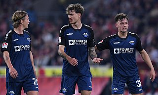 Auch bei den SCP-Akteuren (v. l.) Felix Götze, Calvin Brackelmann und Aaron Zehnter ist der Marktwert deutlich gestiegen. - Imago Images Auch bei den SCP-Akteuren (v. l.) Felix Götze, Calvin Brackelmann und Aaron Zehnter ist der Marktwert deutlich gestiegen. - Imago Images