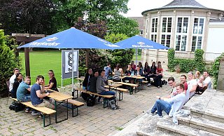 Seit Mai 2018, als dieses Foto entstand, hat sich auf dem Campus-Gelände viel verändert. Mitte nächsten Jahres sollen weitere Studenten dort lernen. - Isabelle Helmke (Archivfoto) Seit Mai 2018, als dieses Foto entstand, hat sich auf dem Campus-Gelände viel verändert. Mitte nächsten Jahres sollen weitere Studenten dort lernen. - Isabelle Helmke (Archivfoto)