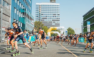 Am Sonntag erobern beim Run and Roll-City wieder alle Sportbegeisterten die Bielefelder Innenstadt. - Tim Froehlich Am Sonntag erobern beim Run and Roll-City wieder alle Sportbegeisterten die Bielefelder Innenstadt. - Tim Froehlich