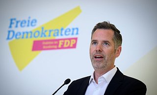 FDP-Fraktionschef Dürr sieht bei den Haushaltsberatungen der Ampel zum Bundeshaushalt 2025 kein Eile. (Archivfoto) - Bernd von Jutrczenka/dpa FDP-Fraktionschef Dürr sieht bei den Haushaltsberatungen der Ampel zum Bundeshaushalt 2025 kein Eile. (Archivfoto) - Bernd von Jutrczenka/dpa