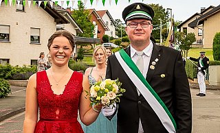 Maximilian Grewe und Helene Elsner regieren die Hembser Schützen 2025. - Schützen Hembsen Maximilian Grewe und Helene Elsner regieren die Hembser Schützen 2025. - Schützen Hembsen